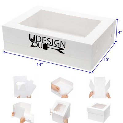 Bakery Box with Clear Window