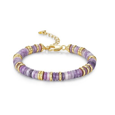 Frisbee Bead Bracelet