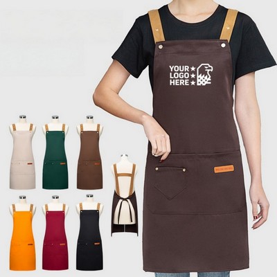 Water Repellent Adjustable Kitchen Work Apron Wear
