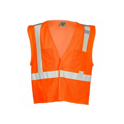 Kishigo Unisex 4 Pocket Hook-and-Loop Mesh Vest - 1083-1084
