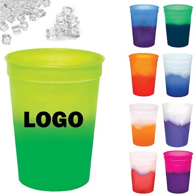 16 Oz Mood Color Changing Stadium Cup