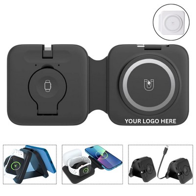 Magnetic Foldable Wireless Charger