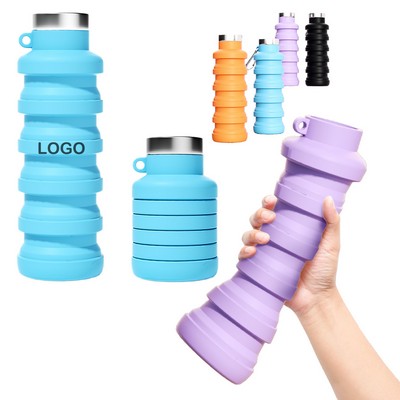 Collapsible Silicone Water Bottle