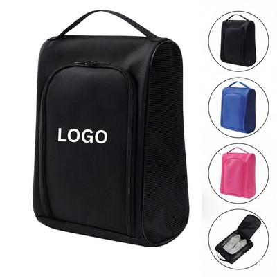 Mesh Panel Travel Shoe Bag