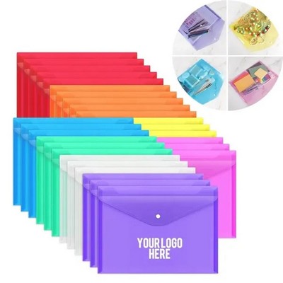Colored Document Pouch Case-File Bag Envelope