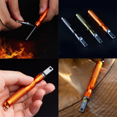 MOQ 50 Wilderness Survival Waterproof Portable Fire Starter