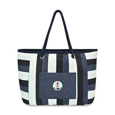 Bayside Recycled Cotton Boat Bag - AWARE™ - Bayside Stripe
