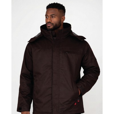 Forge FR MFRTJDH-0038 MEN'S FR RIPSTOP INSULATED JACKET WITH HOOD