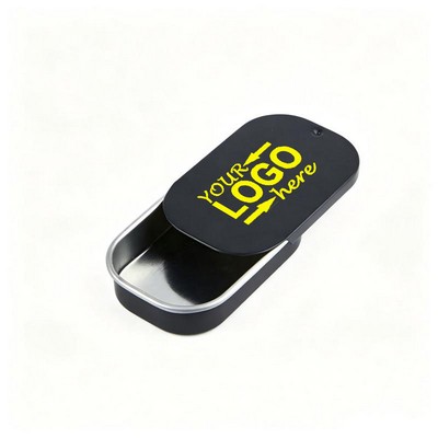 Sliding Lid Mini Metal Tin Boxes