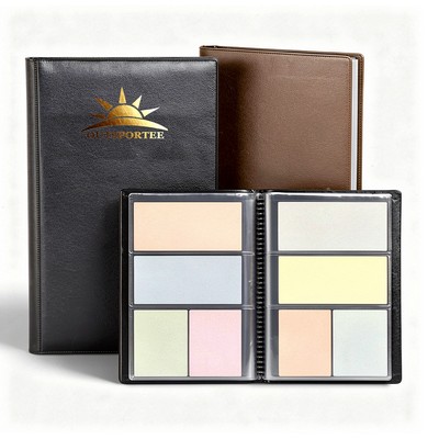 PU Leather 60-Pocket Currency Coin Collection Album