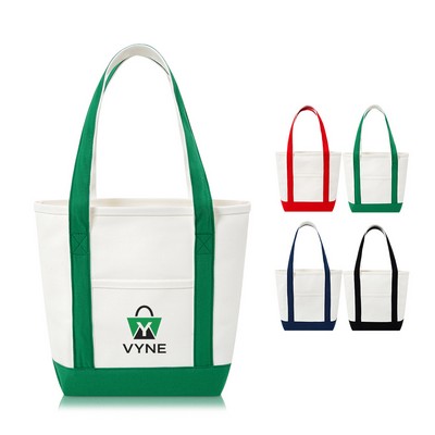 Yacht Club Cotton Canvas Tote (Small)