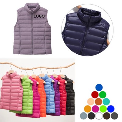 Slim Packable Lightweight Down Vest