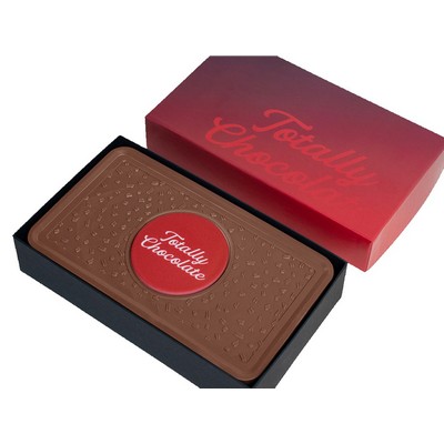 Mighty 8oz. Engraved Combo Chocolate Bar with Luxury Custom Packaging