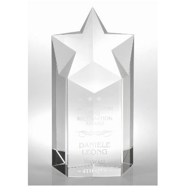 Small Optical Crystal Star Award