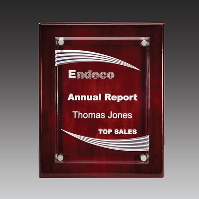 Rosewood Grooves Plaque™ (7"x9"x1¼")