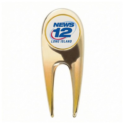 Classic Imported Repair Tool Gold w/ Enamel Ball Marker
