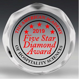 Scalloped Circle Paperweight Award - 4" dia x 3/4" - 2401P (4Color Process)