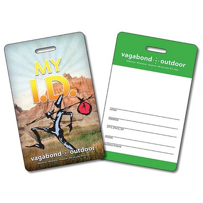 Laminated I.D./Wallet Card with Punch - 3.375x2.125 - 14 pt.