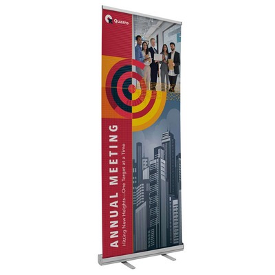 31.5" Economy Retractor Kit (No-Curl Opaque Fabric)