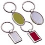 Stock Key Chain - Rectangle Fob w/Lavender Center