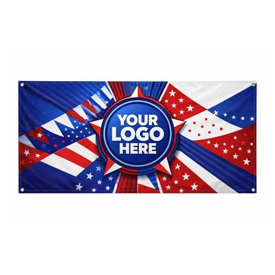Dye Sublimation Banner 4'x10' Single sided