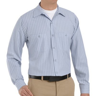 Red Kap® Men's Industrial Stripe Work Shirt