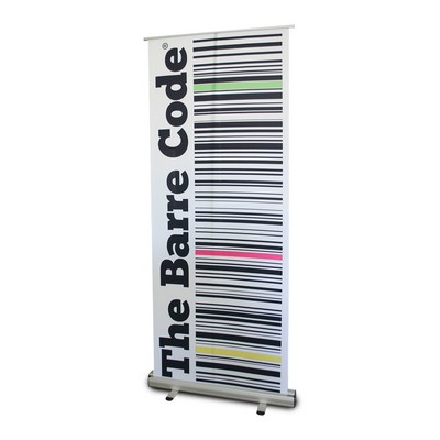 Standard Retractable Banner Stand Kit, Premium Film (33" x 80")