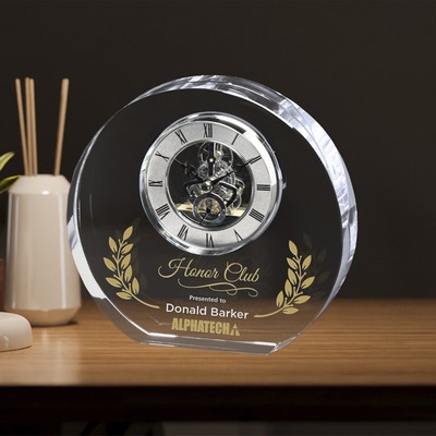 Burke Clock 6" H