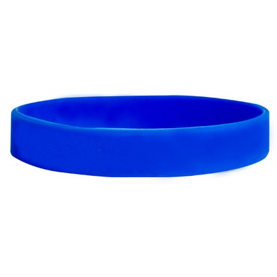 3/4" Blank Silicone Wristband