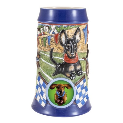 0.5L Dachshund Race Stein