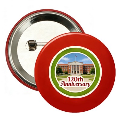 1 3/4" Round Pin Button