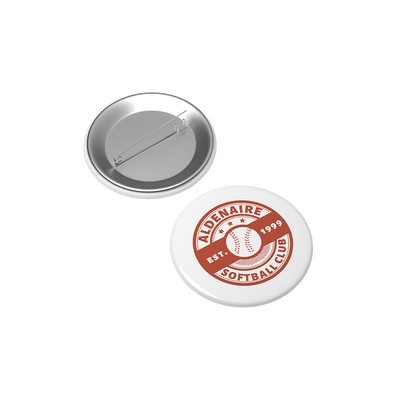 Full Color Lapel Pin Back Button