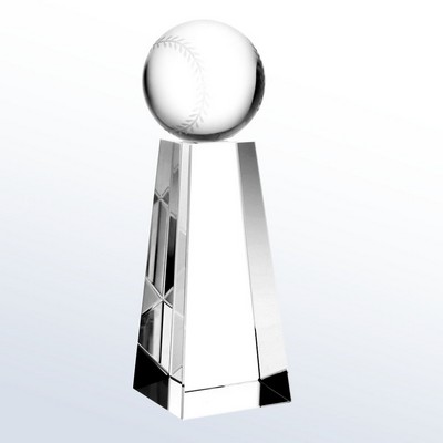 6'' Championship Baseball Trophy