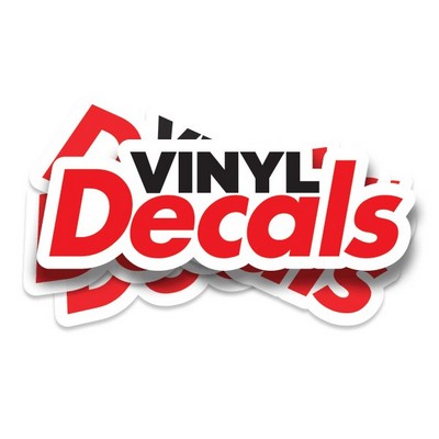 24" x 18" Low Tack Vinyl Decals with Lamination - Full Color UV Print