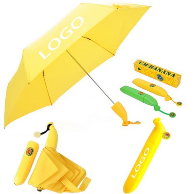 Fashion Creative Cartoon Big Banana Umbrella
