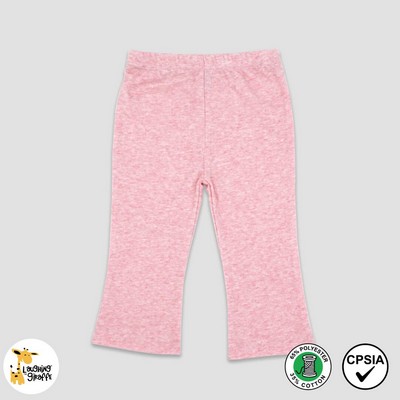 Toddler & Youth Girls Flare Pants Cotton Candy 65% Polyester 35% Cotton- Laughing Giraffe®