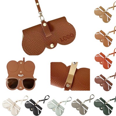 PU Leather Sunglasses Case Holder