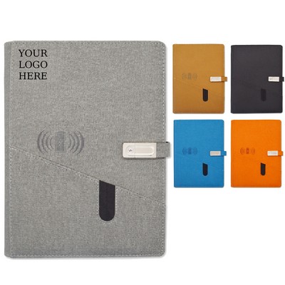 Multifunctional Wireless Charging Notebook