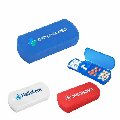 3-Chamber Pill Box with Bandage Dispenser