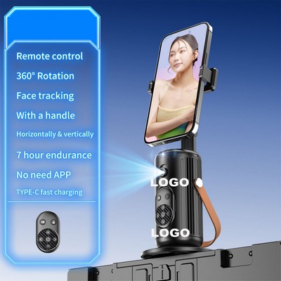 Portable Rotation Auto Face Body Tracking Phone Holder