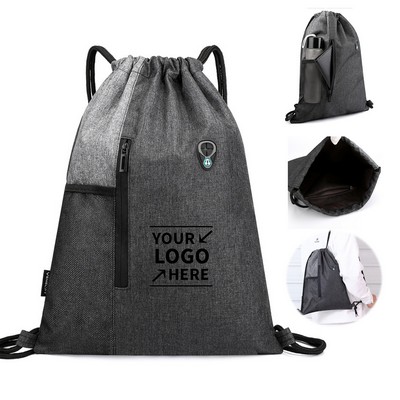 Waterproof Oxford Drawstring Backpack