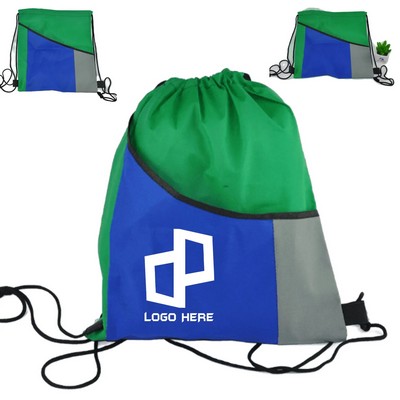 13.39X17.72" Terylene Drawstring Backpack