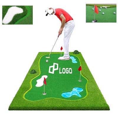 79 X 157" Custom Indoor Putting Green