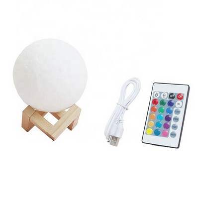 PVC Moon Lamp