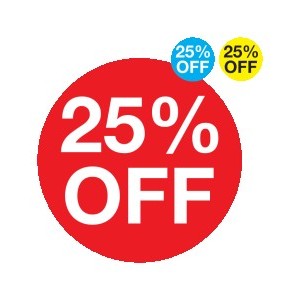 25% Off Label
