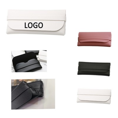 Soft PU Leather Eyewear Case