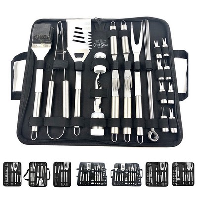 Muti-functional BBQ Tool Set