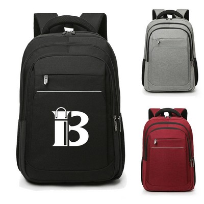 Large Capacity Zipper Backpack