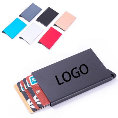 Rfid Metal Credit Card Holder Wallets