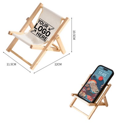 Mini Lounge Chair Phone Holder